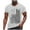 White, variant on Lycaql Big and Tall Shirts for Men Mens Independence Day Flag Casual Soft And Comfortable T Shirt With Round Neck And Short Sleeves Vest(Red,M)