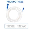 thumbnail image 3 of Manual Brake Fluid Bleeder Hose for Cars Trucks Heavy Machinery Efficient Oil Transfer, 3 of 8