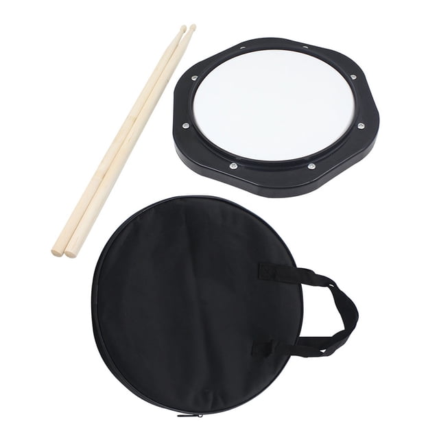 CTIRCHIU 1Set Professional Dumb Drum Set with Lightweight Flexible Material and Assorted Color Bag