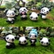 thumbnail image 3 of Estatua de panda Estatuilla de animales decorativos Adornos de escultura exquisita Ounissouiy, 3 of 6