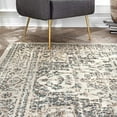 thumbnail image 3 of nuLOOM Tanith Vintage Medallion Cream 8' Transitional Round Rug, 3 of 8