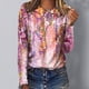 thumbnail image 1 of Ichuanyi liquidación mujer damas redondear cuello tops Camisetas de estampado casual Blusa de manga larga ICHUANYI WER2023082211166, 1 of 5