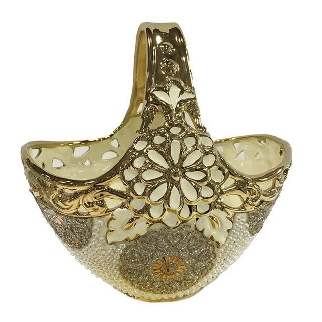 DLusso Designs YX395 9 in. Shana Design Basket