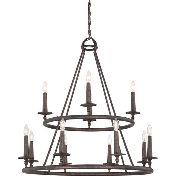 Chandelier 12 Light Steel Bailey Street Home 71-Bel-1663784