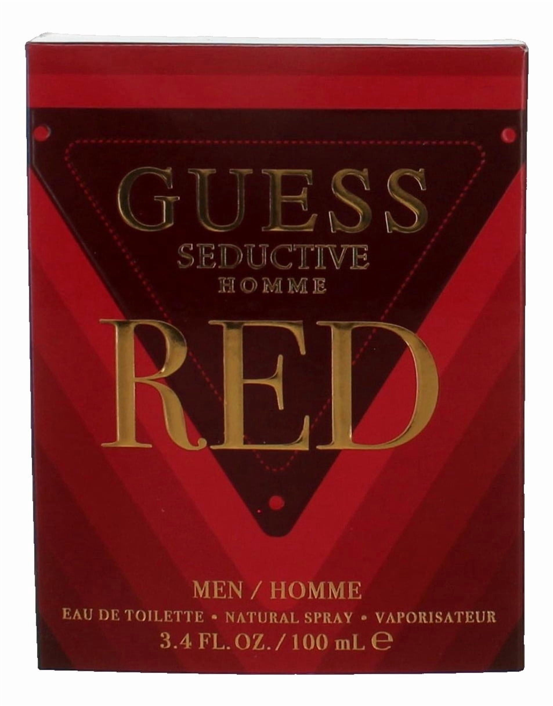 Guess Seductive Homme Red Men's Cologne edt 3.4 fl - Walmart.com
