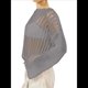 thumbnail image 3 of Pañuelos de Crochet para Mujer, Pareos de Baño Calados, Trajes de Verano Tejidos Gris S, 3 of 7