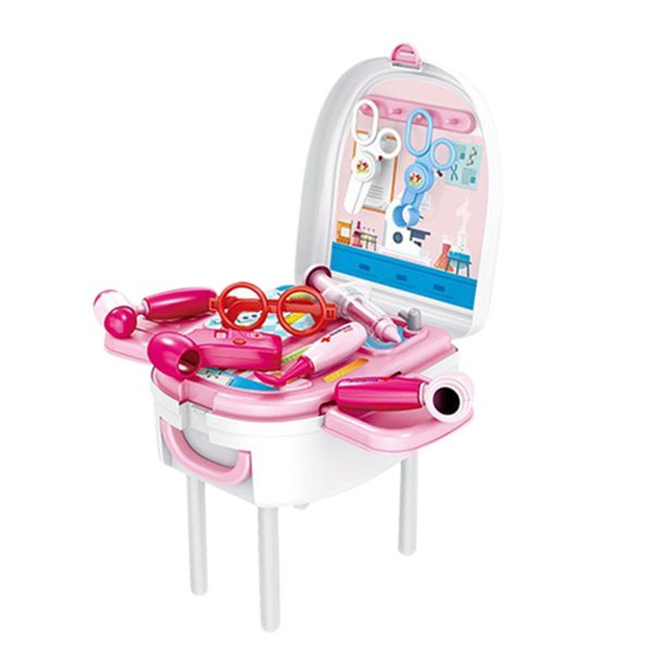 YUPVM Kids Doctor Toys Backpack Children Pretend Play Toys Simulation