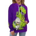 thumbnail image 5 of Rugrats Casual Pullover Hoodie Unisex Hooded Sweatshirt Novelty 3D Graphic Long Sleeve Sweater with Pocket L, 5 of 8