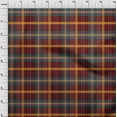 thumbnail image 3 of oneOone Cotton Poplin Maroon Fabric Madras Check Craft Projects Decor Fabric Printed By The Yard 56 Inch Wide, 3 of 4