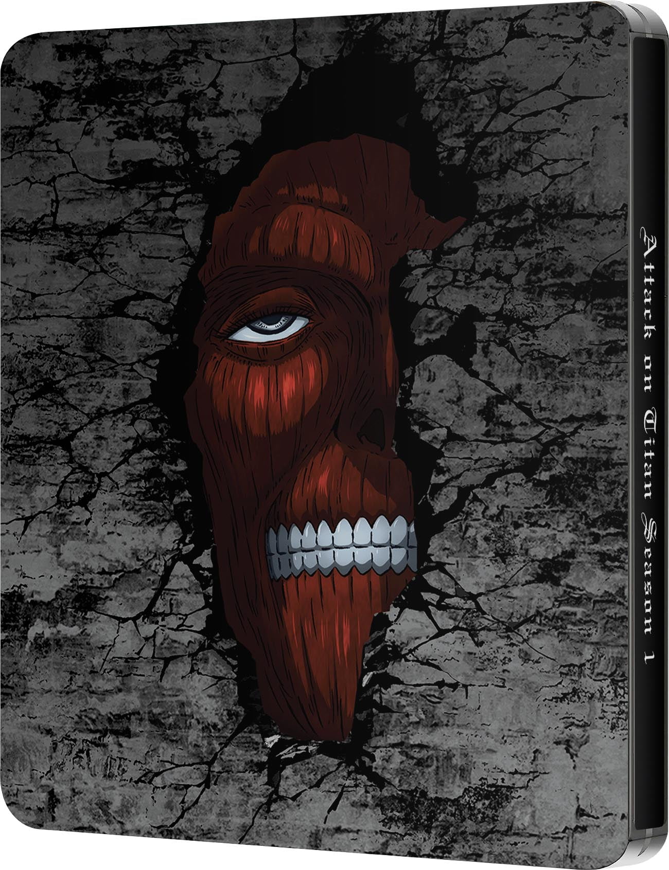 Attack on Titan: Season 1 Complete Steelbook (Blu-ray) CrunchyRoll Action, Adventure
