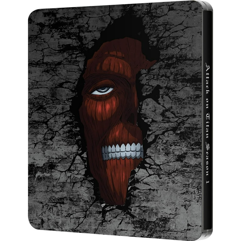 Attack on Titan: Season 1 Complete Steelbook (Blu-ray) CrunchyRoll