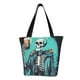 thumbnail image 1 of Disketp Vintage Skull Beer Bolsa de Hombro Casual para Mujer, Bolso Cruzado para Compras, Viajes y Uso Diario, 1 of 6