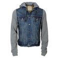 thumbnail image 1 of Chaqueta de mezclilla con capucha Aeropostale Azul Grande, 1 of 2
