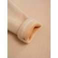 thumbnail image 6 of Yruioon Kids Fleece Lined Tops Ballet Dance Shirts Long Sleeve Thermal Tee Kids Warm Base Layer Night Nude 120, 6 of 7