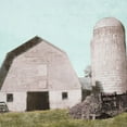 thumbnail image 2 of Prime, Marcus 15x15 Gold Ornate Wood Framed with Double Matting Museum Art Print Titled - Spring Silos, 2 of 4