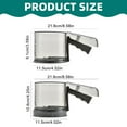 thumbnail image 3 of WHEANG 3 Cup Flour For Baking Straight Handle & Mesh Filter Grade Stainless Suitable For All Baking Flour Powdered Sugar Almond Powder, 3 of 9