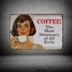 thumbnail image 3 of Letrero metálico estilo shabby chic de 20x30 cm con la palabra "CAFÉ". Póster de café para decoración de pared de bar o pub. 06, 3 of 6