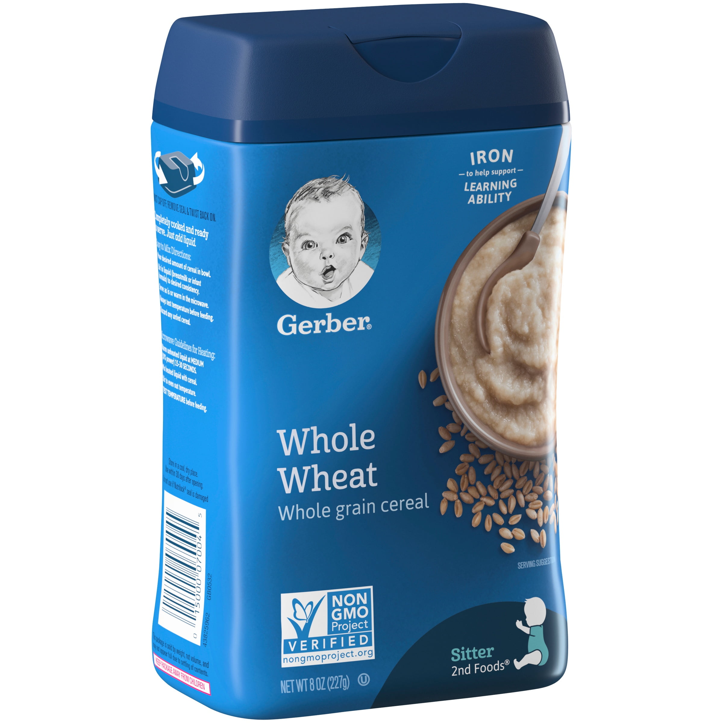 gerber whole wheat baby cereal