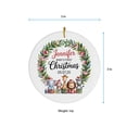 thumbnail image 5 of Baby's 1st Christmas 2025 Ornament, Cute Animal Woodland Christmas Ornament Gift for Baby's First New Parent Dad Mom Family Baby Boy Girl, 5 of 5