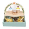 thumbnail image 4 of <p>Pretend Play Tea Set Toy Tea Set Toy Afternoon Tea Pretend Play Wood Tea Set Toy Pretend Game Toy Pretend Play Tea Set Toy Wood Plastic High Simulation Interactive Afternoon Tea, 4 of 7