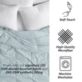thumbnail image 6 of Southshore Fine Living, Inc. Vilano Springs All-Season Twin Down Alternative Comforter, Sky Blue, 6 of 9