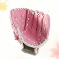 thumbnail image 2 of 10 .5 Left Hand Glove Sports Infielder's Gloves for Kids Child Baseball Girl Soft ball Girls Batting Pink, 2 of 8