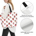 thumbnail image 3 of Easygdp Hand Drawn Strawberry Bolsas Tote para Mujer, Bolsos de Hombro para Viaje, Bolsos de Mano de Gran Capacidad para Compras y Trabajo, 3 of 8