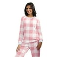 thumbnail image 7 of MINTREUS Womens Christmas Fannel Fuzzy Pajamas - Plush Fleece Set with Pockets | Holiday Gift & Toasty Loungewear, 7 of 7