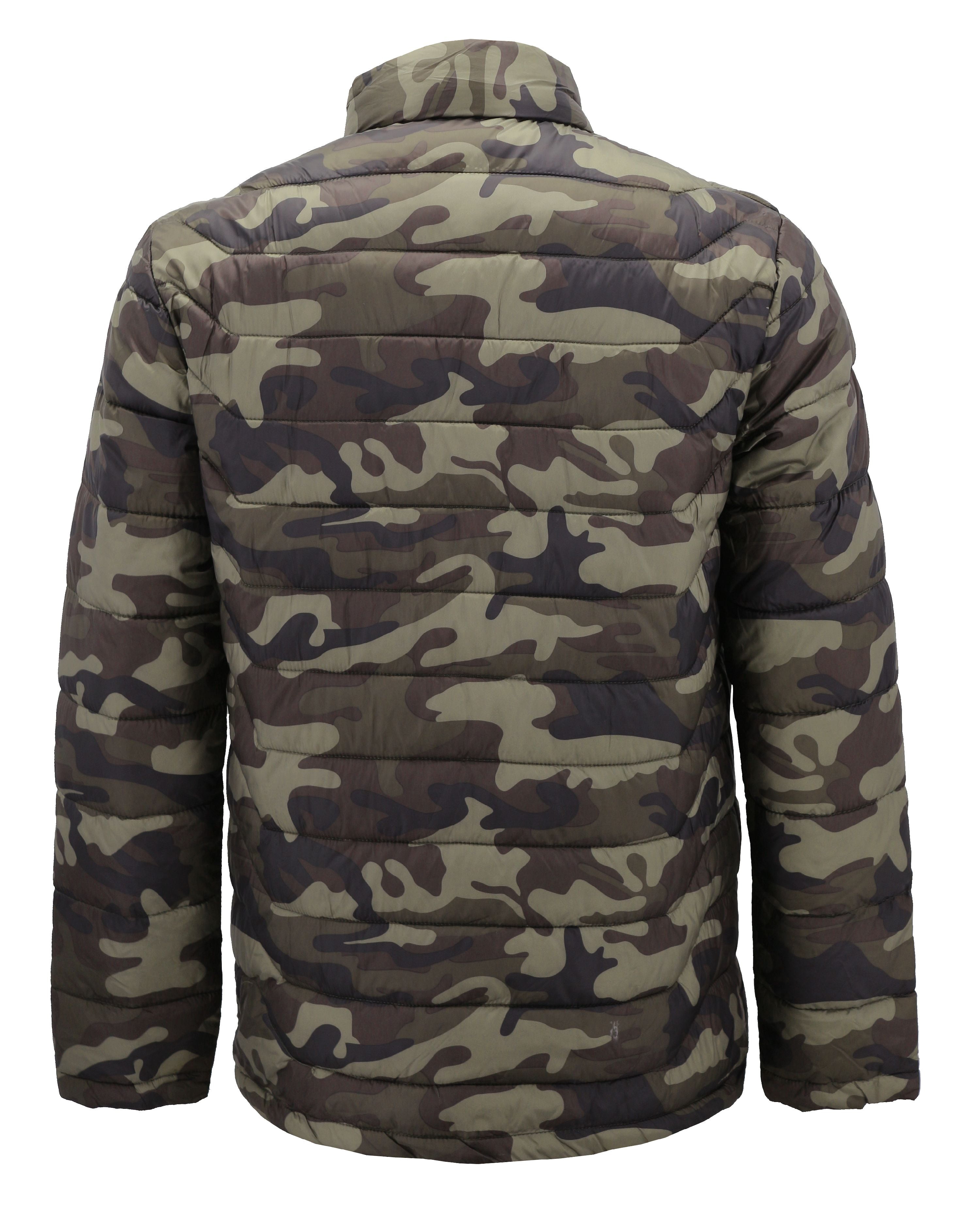 AMNESIA REVERSIBLE PUFFER JACKET CAMO