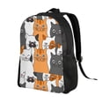thumbnail image 2 of Fotbe Funny Cats Mochila de Viaje para Laptop, Mochila Ejecutiva Delgada y Resistente 15.6", 2 of 8