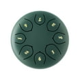 thumbnail image 2 of Xihbxyly Tambor de Lengüeta de Acero, Instrumento Artesanal de 6 Pulgadas y 8 Notas, Experiencia de Sonido Etéreo, Diseño Fácil de Tocar, Terapia de Relajación, Deleite para Los Amantes de La Música,, 2 of 3