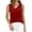 Red, variant on Active Tops Women Versatile Lightweight Knit Tank Top for Daily and Travel Classic Solid Sleeveless Crewneck Ready Easy Layering for Summer White XXL