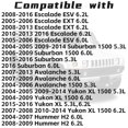thumbnail image 4 of Recipiente de vapor apto para Chevrolet Suburban Chevy Avalanche GMC Yukon XL Hummer H2 Cadillac Escalade 2004 2005 2006 2007 2008 2009 2010 2011 2012 2013 2014 2015 2016 Recipiente de carbón Evap 6.2, 4 of 5