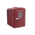 thumbnail image 4 of Frigidaire 6 Can Mini Fridge, 4L Portable Personal Cooler – Retro Skincare Fridge, Small Compact Refrigerator, Red, 4 of 9