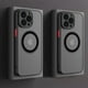 thumbnail image 2 of Funda de cuero suave de lujo para teléfono iPhone, cubierta trasera de protección completa para cámara a prueba de golpes, 15, 11, 12, 13, 14 Pro Max Plus, X, XS, XR, 2 of 5