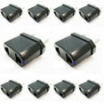 10 Power Converter Travel Charger Wall Ac Plug Adapter Convert US to EU