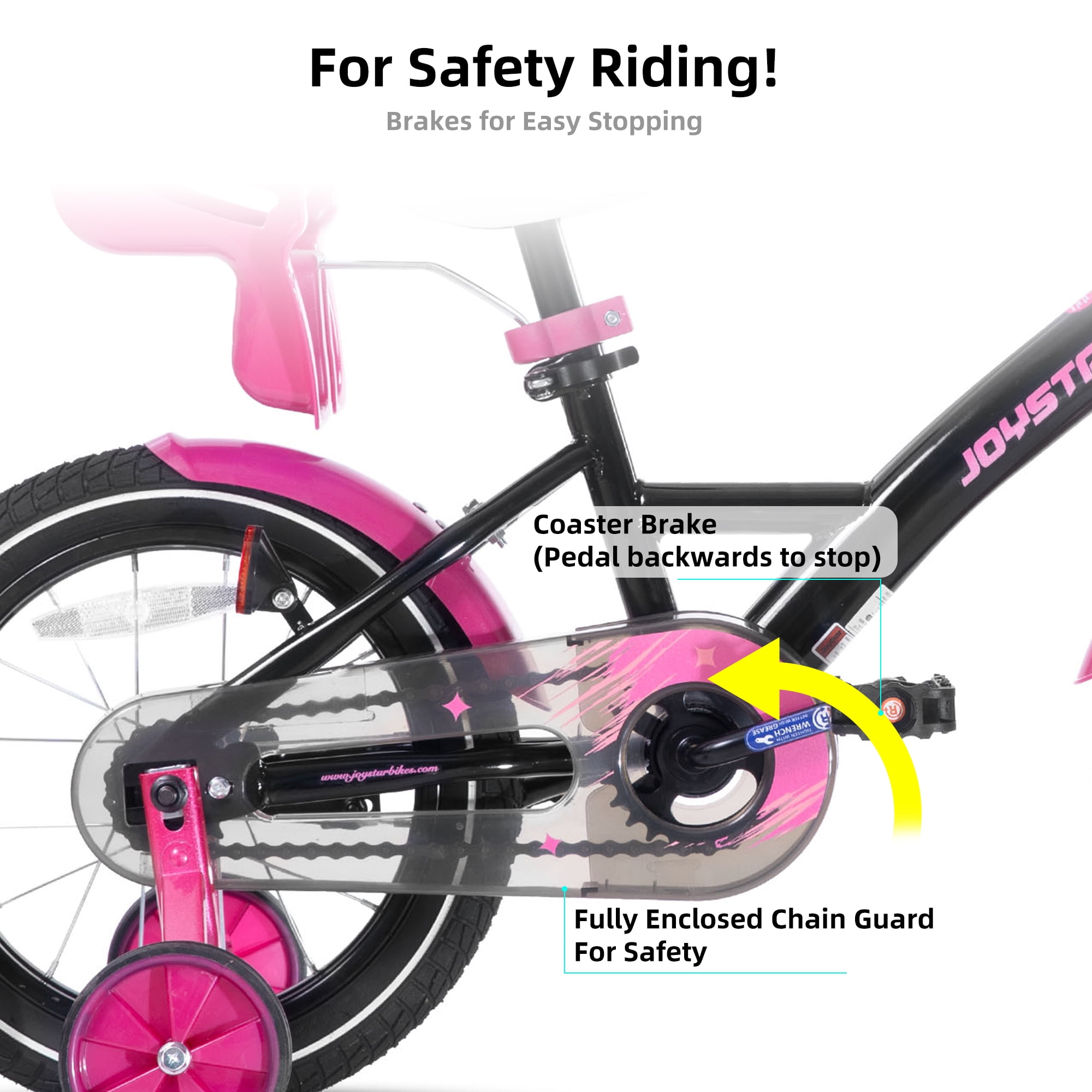 yunn⭐︎kids LIFE JOYSTAR Keano 16 inch Kids Bike for Girls, Children Bicycle in