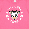 thumbnail image 4 of Inktastic Live Love Cows Boys or Girls Baby T-Shirt, 4 of 5
