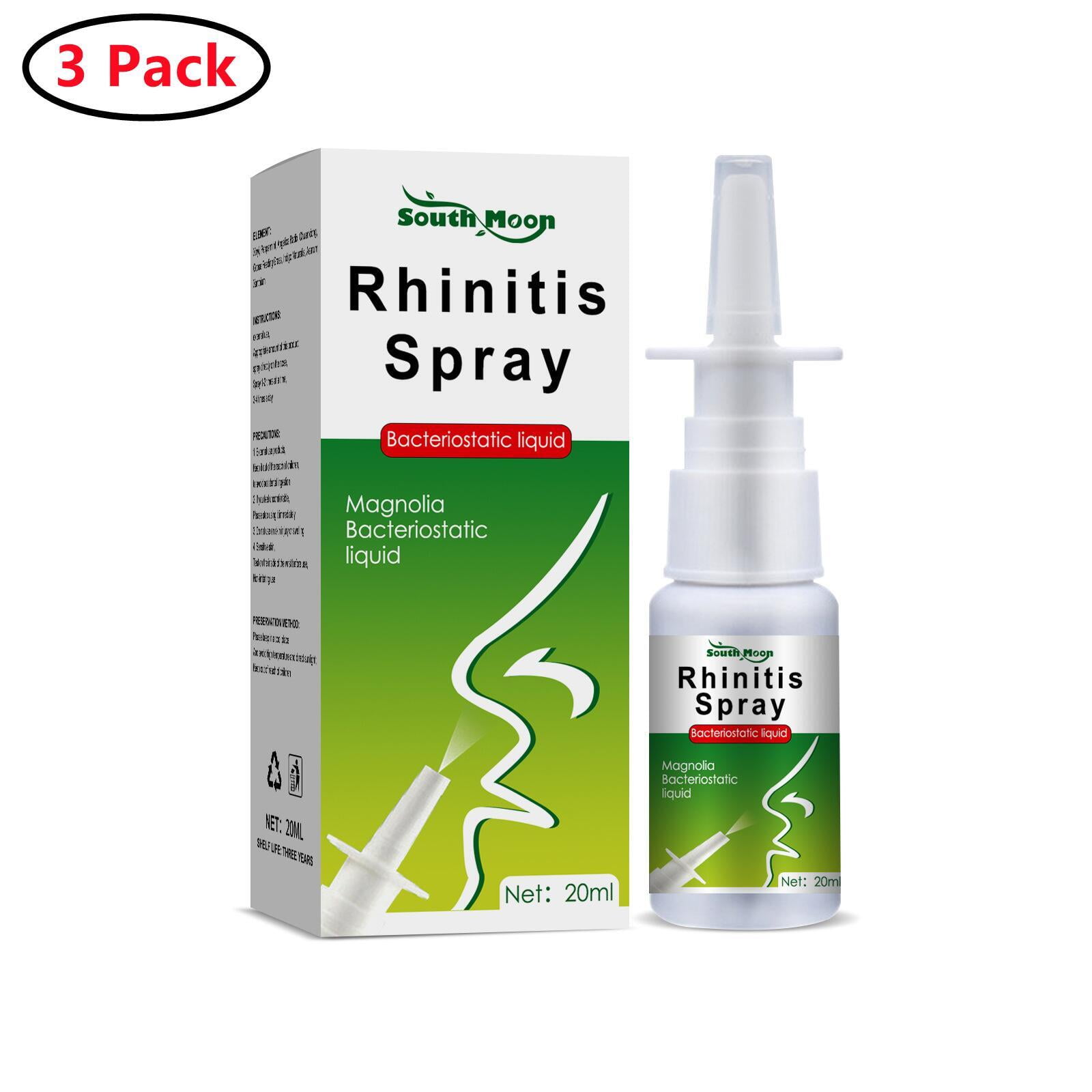 Nasal Sprays, Relief Relieve Nasal Congestion, Snoring, Runny Nose, Allergic Sneezing,3 Pack