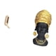 thumbnail image 5 of Gancho de pared plegable,Percheros plegables de pared,Estatua de mujer africana,Estatua de mujer africana,regalo para estantería de oficina,Figura decorativa de resina para un hogar delicado, 5 of 8