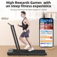 thumbnail image 6 of Dpforest Folding Treadmill Max 300lbs,Exercise for Home/Office,Speed Range 0.6-7.5mph,Installation-Free Low Noise, Safety Lock and Handrails (Black), 6 of 9