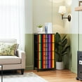 thumbnail image 2 of Boho Dresser for Bedroom with 4 Storage Drawers Mexican Blanket Stripes for Cinco de Mayo Mexican Chest of Drawers Steel Framed Fabric Closet Organizers for Entryway, 2 of 7