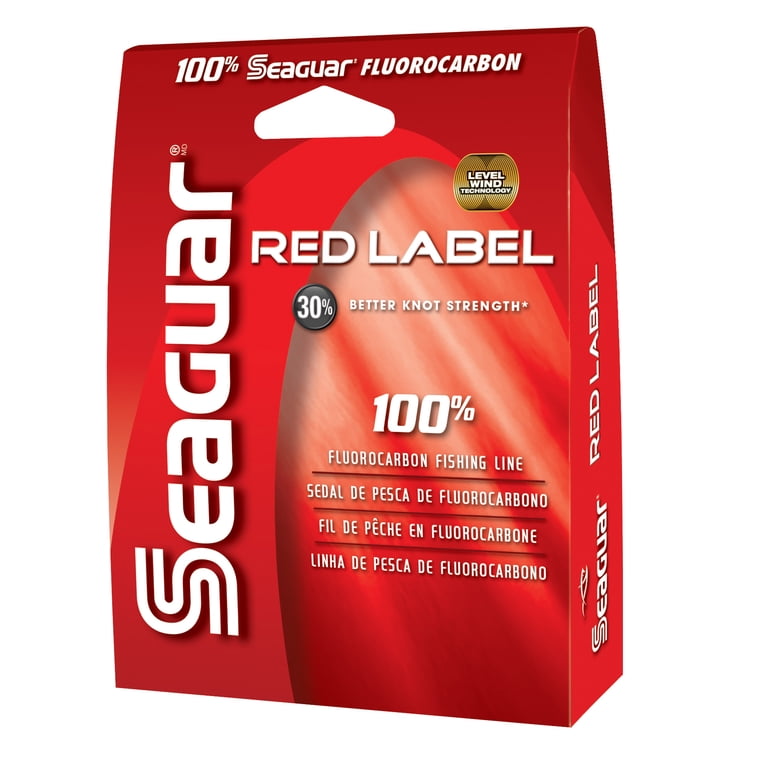 Fil De Pêche Fluorocarbone Seaguar R18F Fluoro Ltd – 100 M, 4 Lb (0,165 Mm), Transparent, Neuf