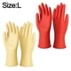 thumbnail image 2 of pares de guantes de goma para lavavajillas de cocina, guantes de limpieza domésticos reutilizables, 2 of 6