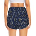 thumbnail image 4 of Running Shorts for Women, palm leaves_F Workout Athletic Shorts with Pockets, Lounge Yoga Shorts Women, 4 of 7