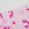 thumbnail image 4 of WIBACKER Toddler Little Girls 2-Piece Pajama Set, Unicorn Tops and Pants, Snug fit Cotton Sleepwear Pjs for Kids, 4 of 13