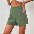 thumbnail image 5 of LEKWK Shorts for Women Plus Size Lightweight Baggy Comfy Wide Leg Shorts High Waisted Comfy Lounge Shorts with Pockets Summer Fashion Daily Wear, 5 of 6