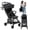 Seagrass Stroller and Drywipes Bundle, variant on Lightweight Stroller Newborn, Travel Stroller for Airplane (12.3 lbs),  Seagrass, BabbleRoo Hoplite Compact Stroller