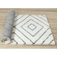 thumbnail image 6 of Rug Branch Contemporary Geometric, Trellis Cream Indoor Area Rug - 5' x 8', 6 of 8