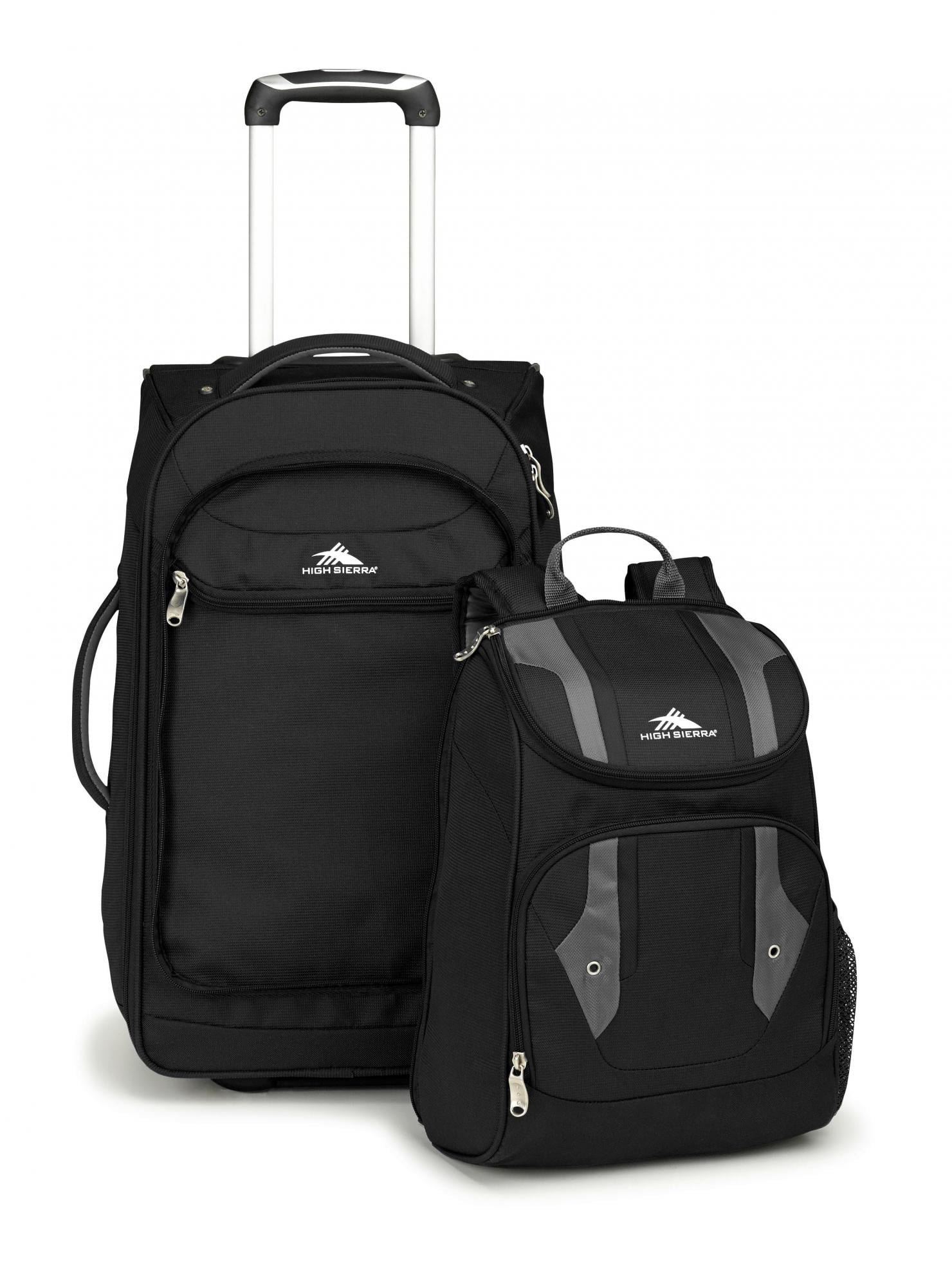 High Sierra CARRY ON WHEELED BACKPACK BLACK/CHARCOAL